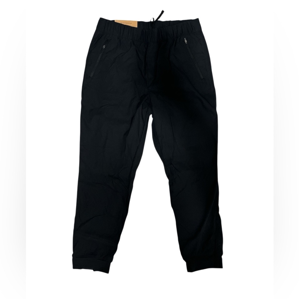 Eddie Bauer Rainier Fleece Lined Jogger Pants Women’s 12 Black NWT